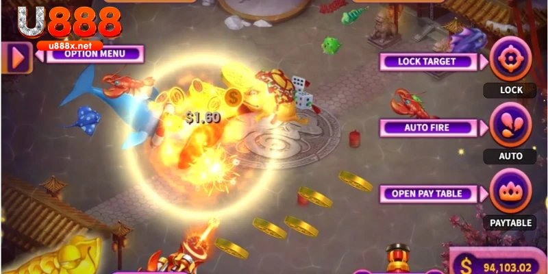 Trải nghiệm game bắn cá U888 mới ra mắt